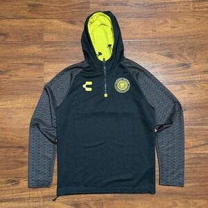Leones Negros‎ Universidad de Guadalajara UDG Soccer Hoodie Sweater Men's Large